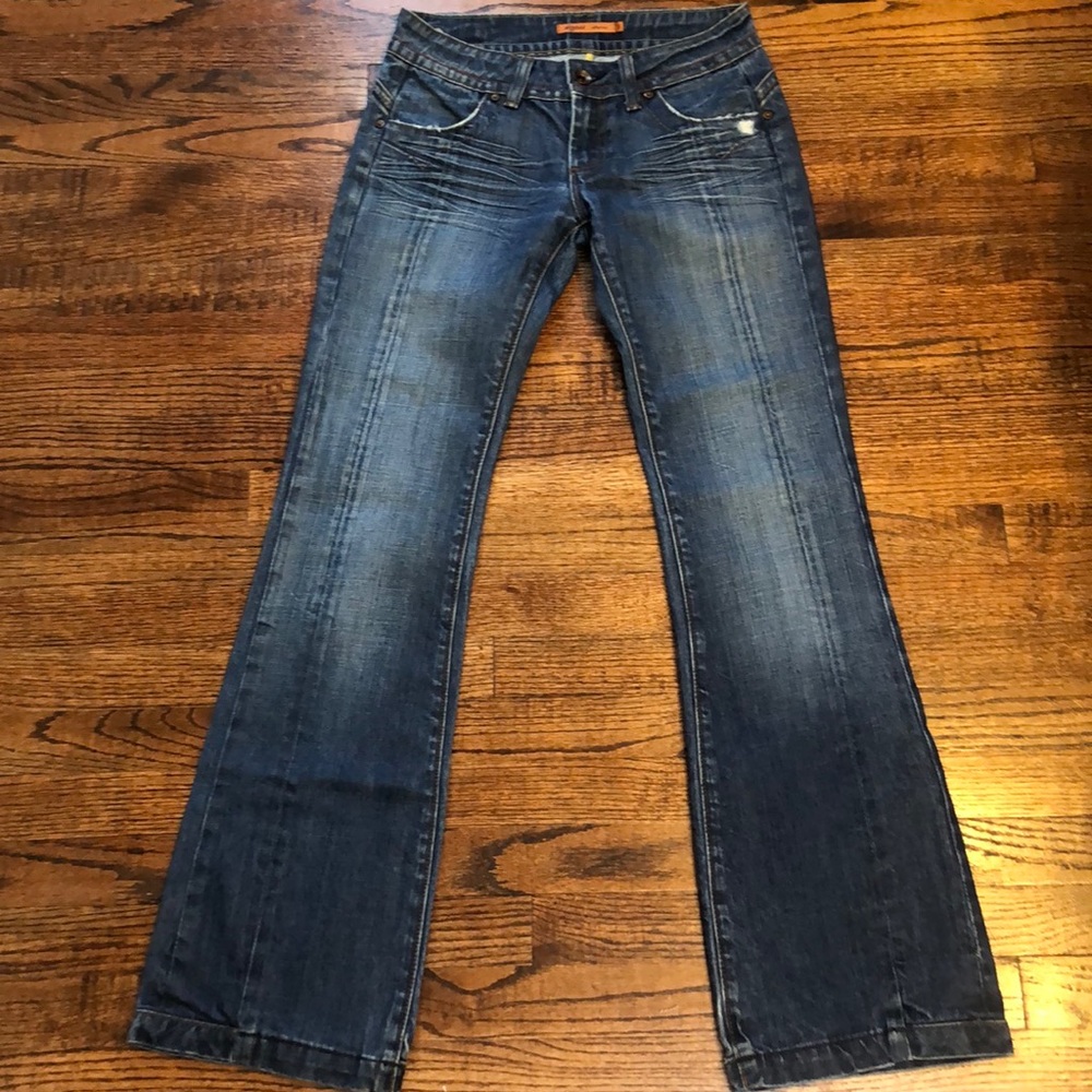 Vigoss Jeans med. wash sandblast flair women’s 5/6